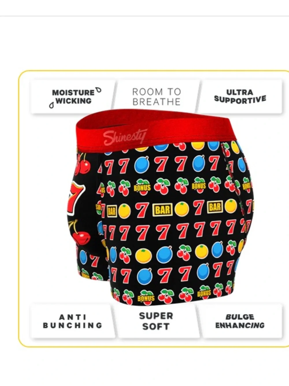 SHINESTY Ball Hammock® Pouch Trunks Boxer Briefa, Size Small, NWT
